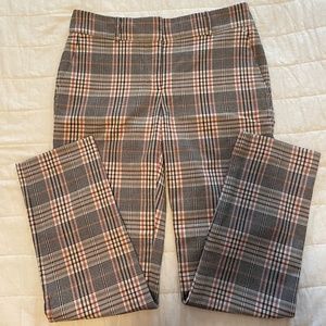 LOFT - Slim Trousers Plaid